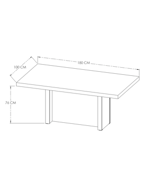 Mesa de comedor Heston Diper