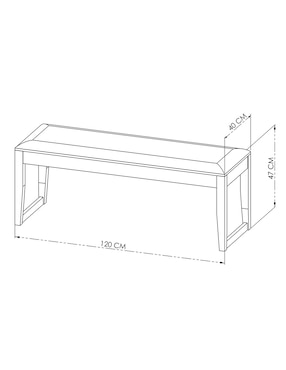Banca Heston Diper de madera