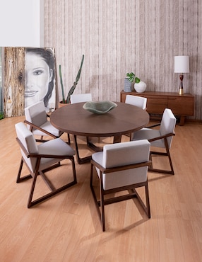 Bufetero Zagreb Artex de madera encino