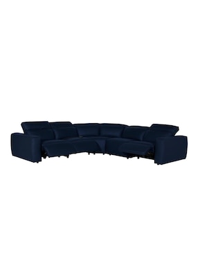 Sala modular Lidia Boal de piel y vinil