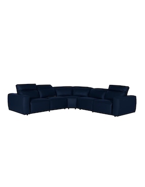 Sala modular Lidia Boal de piel y vinil