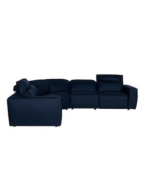 Sala modular Lidia Boal de piel y vinil