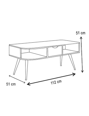 Mesa de centro Halima Acme