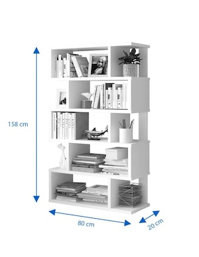 Librero Sippar Bossa de MDF