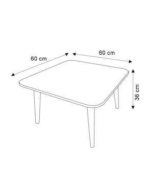Mesa lateral Arana Gabite