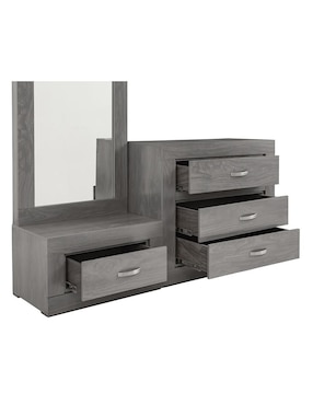 Set recámara Kessa de madera pino