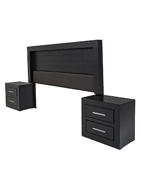 Set recámara Kessa de madera pino