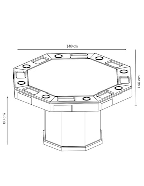 Mesa de juego Home Lab para cartas