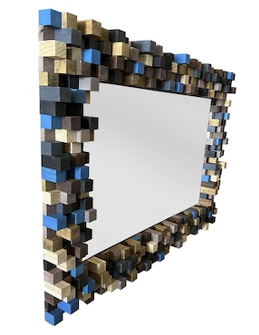 Espejo rectangular Lune Art Gallery estilo contemporáneo