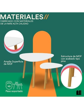 Mesa de centro Mubson