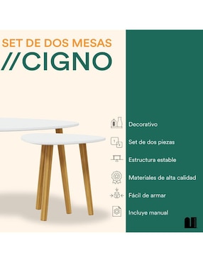 Mesa de centro Mubson