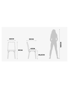 Silla Moveis Iron de MDF