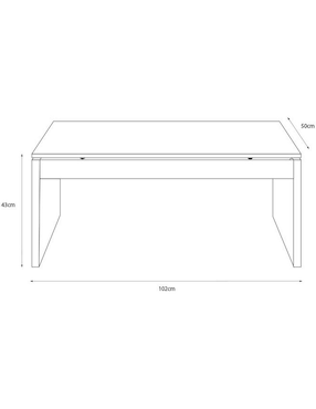 Mesa de centro Suyen Tugow