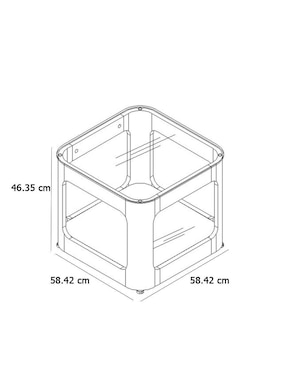 Mesa lateral Sei