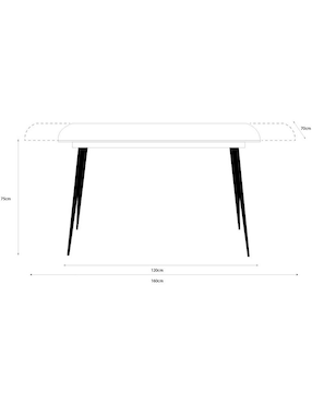 Mesa de comedor Stanis Tugow