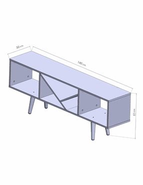 Mueble de tv Hogare de melamina
