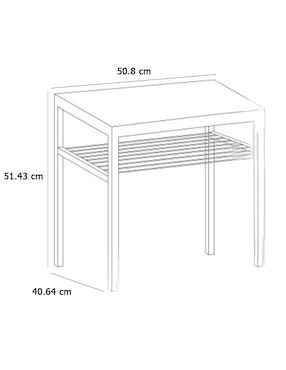 Mesa lateral Sei