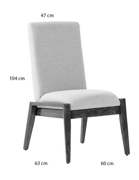 Silla Malbec Del Toro de madera encino