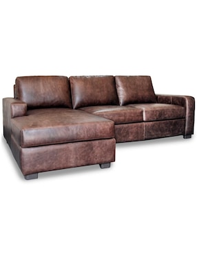 Sala modular izquierda Maxwell Confortopiel de piel