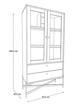 Gabinete Venice Imanol de melamina