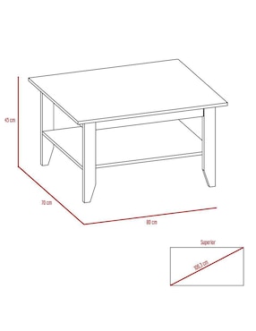 Mesa de centro Essential Excelsior