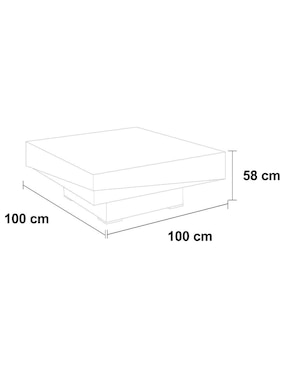 Mesa de centro Kessa