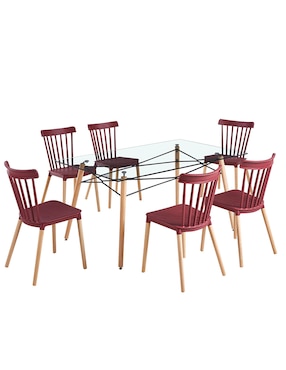 Mesa de comedor Eames Lottus