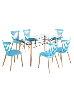 Mesa de comedor Eames Lottus