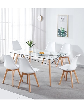 Mesa de comedor Eames Lottus