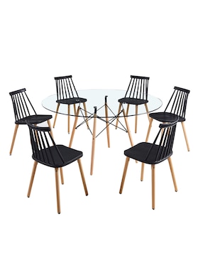 Mesa de comedor Eames Lottus