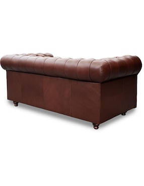 Love seat Confortopiel Chesterfield de piel