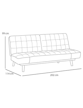 Sofá cama Homelegance de chenille