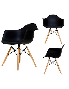 Set de 4 sillas Elly-Decor Eames de plástico