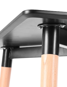 Mesa de comedor armable Eames Elly-Decor