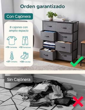 Cómoda Pido Todo de metal