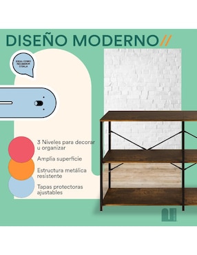Credenza Mubson de MDF