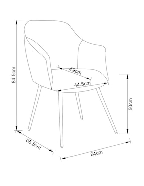 Silla Marie Re Haus de acero inoxidable