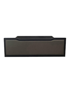 Base para cama Abbey Dixy de madera y tela