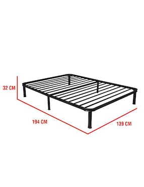 Base para cama Excelsior de acero