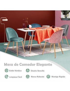 Mesa de comedor armable Trumpet Furniturer