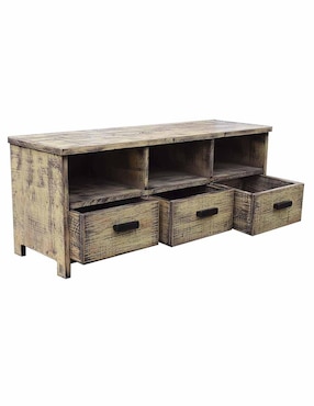 Pie de cama Hogare de madera pino