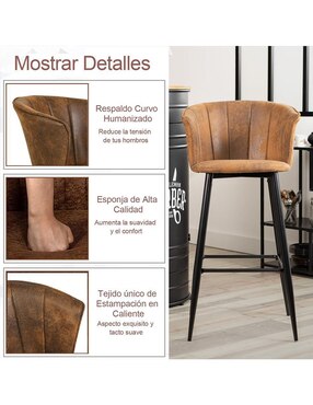 Juego de bancos Doncic Furniturer