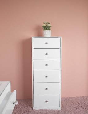 Cajonera Barby Silver Vaniglam de MDF