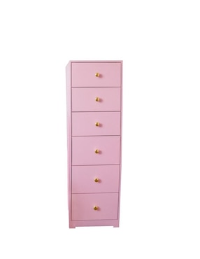 Cajonera Vaniglam Barby Pink Gold De Mdf