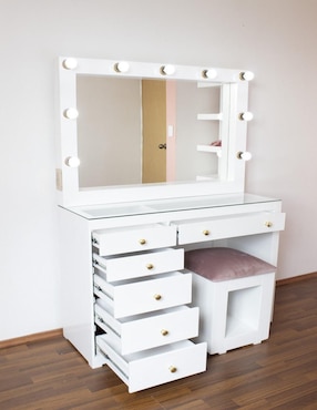 Tocador Vaniglam Vanity Barby Gold