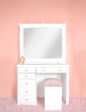 Tocador Vaniglam Vanity Barby Gold