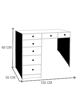 Escritorio Vaniglam de MDF