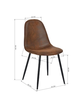 Set de sillas 4 piezas Revcharlton Furniturer