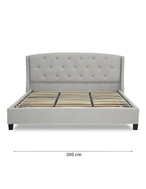 Cama LAN Tamarindo de madera king size