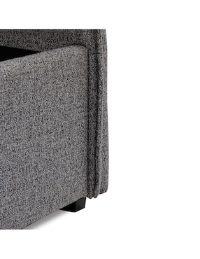 Cama Tamarindo de madera nogal queen size